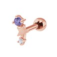 February Birthstone Helix Ear Piercing TIP-3599